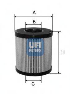 Масляный фильтр UFI 25.060.00