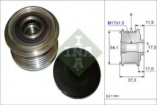 Механизм свободного хода генератора INA 535 0149 10