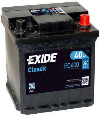 Стартерная аккумуляторная батарея; Стартерная аккумуляторная батарея EXIDE EC400