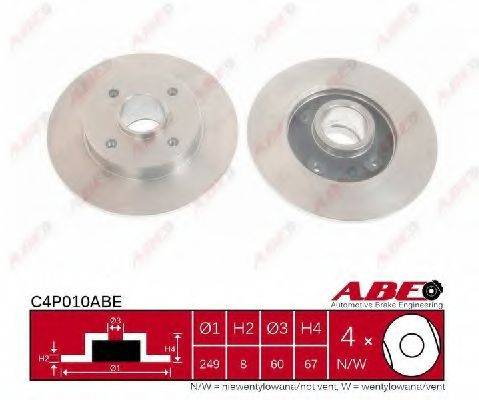 Тормозной диск ABE C4P010ABE