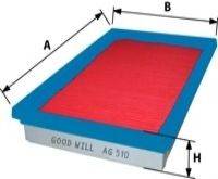 Воздушный фильтр GOODWILL AG 510 Воздушный фильтр GOODWILL AG 510