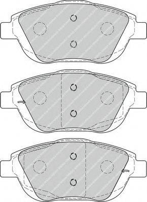 Комплект тормозных колодок, дисковый тормоз FERODO FDB4288